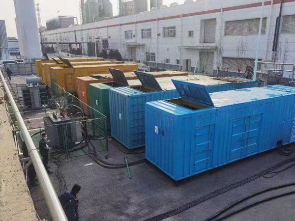 七台河柴油发电机出租案例展示